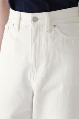 ◆１１ｏｚホワイトデニムパンツ（０７７４２３０７００）