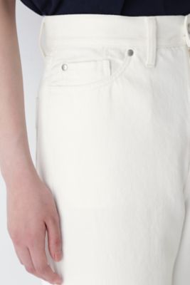 ◆１１ｏｚホワイトデニムパンツ（０７７４２３０７００）