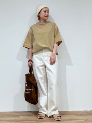 ◆１１ｏｚホワイトデニムパンツ（０７７４２３０７００）