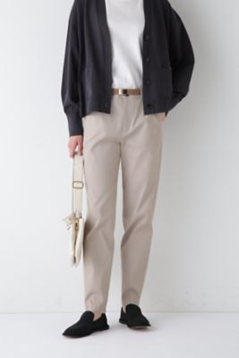 human woman (Women)/ヒューマンウーマン ピケストレッチピーチパンツ(0774230800) ベージュ パンツ・ズボン【三越伊勢丹/公式】