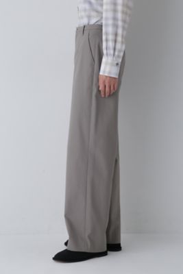 ◆コットンツイルセミワイドパンツ（０７７４２３０８０１）
