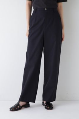 ◆コットンツイルセミワイドパンツ（０７７４２３０８０１）