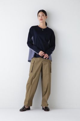 ◆コットンギャバパンツ（０７７４２３０８０３）