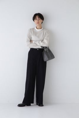 ◇エアリードットコードセミワイドパンツ（0774230903