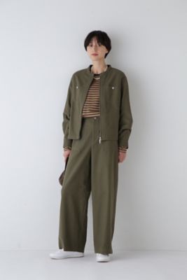 ◇エアリードットコードセミワイドパンツ（0774230903