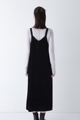 ◆ストレッチ別珍キャミワンピース（０７７４２４０１０４）