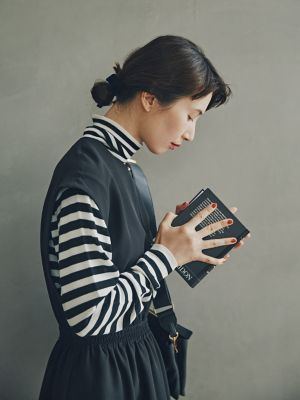 ◆ダブルクロスノースリーブワンピース（０７７４２４０２０１）