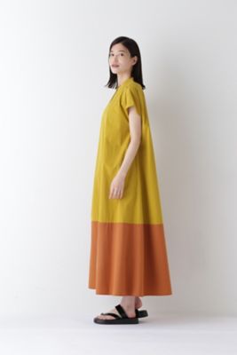 ◆バイカラーワンピース（０７７４２４０７００）