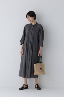 ◆インド刺繍コットンボイルワンピース（０７７４２４０７０１）