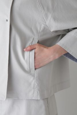 ◆オックスストレッチブルゾン（０７７４２５５８０２）