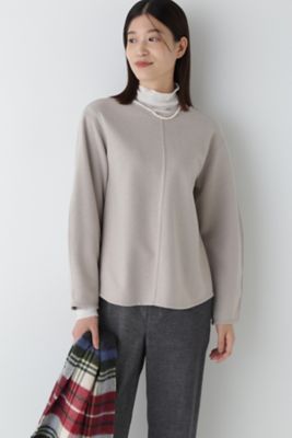 ◆ウォッシャブルミルドジャージーＶネックプルオーバー（０７７４２６０００１）