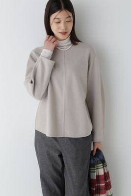 ◆ウォッシャブルミルドジャージーＶネックプルオーバー（０７７４２６０００１）