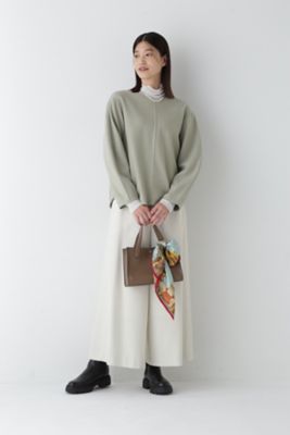 ◆ウォッシャブルミルドジャージーＶネックプルオーバー（０７７４２６０００１）