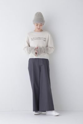 ◇リサイクル混裏毛ロゴトレーナー（0774260005