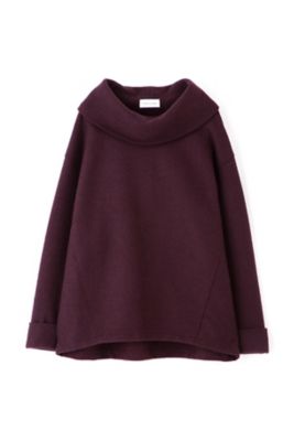 ◆ウールリング圧縮オフタートルオーバートップス（０７７４２６０１００）