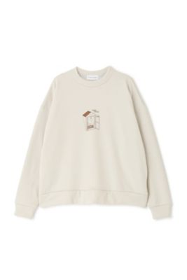 Ｙｕｎｏｓｕｋｅコラボイラストプリントボトルネックスウェット（０７７４２６０１０３）