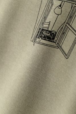 Ｙｕｎｏｓｕｋｅコラボイラストプリントボトルネックスウェット（０７７４２６０１０３）
