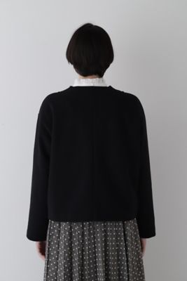 ◆ニードルパンチリブクルーネックプルオーバー（０７７４２６０２０１）