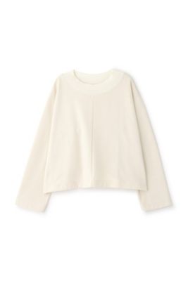◆ニードルパンチリブクルーネックプルオーバー（０７７４２６０２０１）