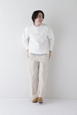 ◆裏毛ロゴスウェット（０７７４２６０２０３）