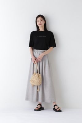 ◆メッセージロゴプリントＴシャツ（０７７４２６０７０２）