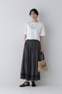 ◆メッセージロゴプリントＴシャツ（０７７４２６０７０２）