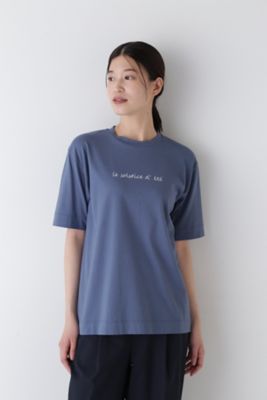 ◆メッセージロゴプリントＴシャツ（０７７４２６０７０２）