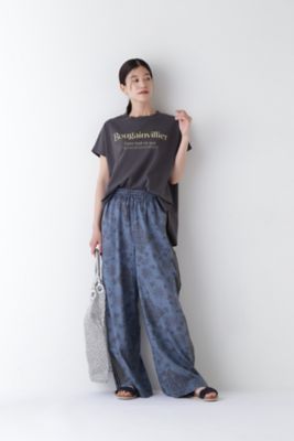 ◆ロゴプリントプレーティングＢＩＧＴシャツ（０７７４２６０７０３）