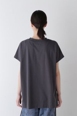 ◆ロゴプリントプレーティングＢＩＧＴシャツ（０７７４２６０７０３）