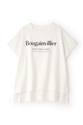 ◆ロゴプリントプレーティングＢＩＧＴシャツ（０７７４２６０７０３）