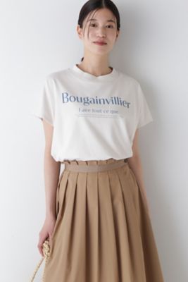 ◆ロゴプリントプレーティングＢＩＧＴシャツ（０７７４２６０７０３）