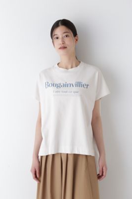 ◆ロゴプリントプレーティングＢＩＧＴシャツ（０７７４２６０７０３）