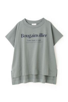 ◆ロゴプリントプレーティングＢＩＧＴシャツ（０７７４２６０７０３）