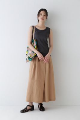 ◆オーガニックコットンフライスタンクトップ（０７７４２６０７０６）
