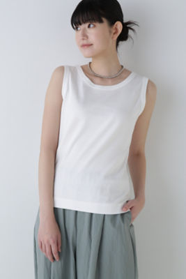 GALERIE VIE◆25SS/コットンラッセルボートネックプルオーバー/FREE/コットン/NVY/23-03-51-03106 コットンラッセル ボート ネックプルオーバー | GALERIE VIE