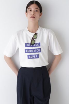 human woman (Women)/ヒューマンウーマン ◆スポーティーロゴTシャツ(0774260707)