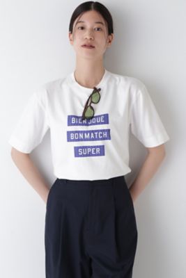 ＜human woman (Women)＞◆スポーティーロゴＴシャツ（０７７４２６０７０７）