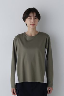 ◆ストライプドッキングカットソー（０７７４２６０８０２）