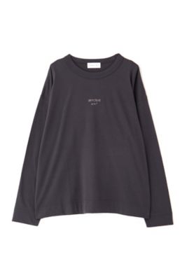 ◆ＢＯＮＪＯＵＲロゴ刺繍Ｔシャツ長袖（０７７４２６０９０４）