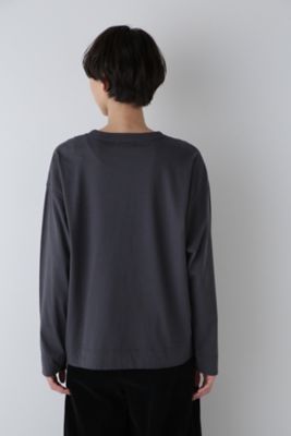 ◆ＢＯＮＪＯＵＲロゴ刺繍Ｔシャツ長袖（０７７４２６０９０４）