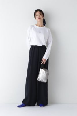 ◆ＢＯＮＪＯＵＲロゴ刺繍Ｔシャツ長袖（０７７４２６０９０４）