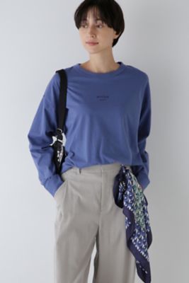 ◆ＢＯＮＪＯＵＲロゴ刺繍Ｔシャツ長袖（０７７４２６０９０４）