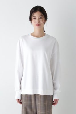 かっちゃさま専用　mavuno リネン天竺ロングスリーブTシャツ　ピンク かっちゃさま専用 mavuno リネン天竺ロングスリーブTシャツ ピンク