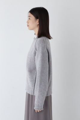 human woman / ヒューマンウーマン ◆ウールミックスハイネックニットプルオーバー ◇ウールミックスハイネックニットプルオーバー