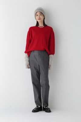 ソフトタッチウールクルーネックプルオーバー（０７７４２７０００８）
