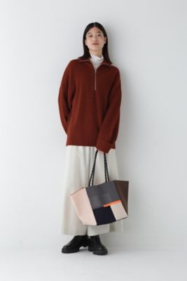 ◆ウールミックス片畦プルオーバー（０７７４２７００１４）