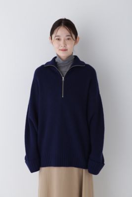 ◆ウールミックス片畦プルオーバー（０７７４２７００１４）