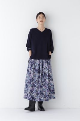 ◆ウールカシミヤＶネックニットプルオーバー（０７７４２７０１０３）