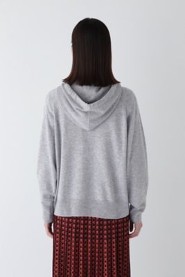 ◇ウールカシミヤフーディニット（0774270104） | human