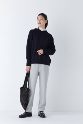 ◇ウールカシミヤフーディニット（0774270104） | human